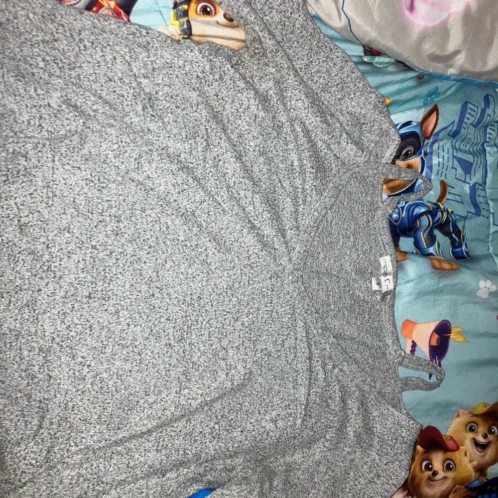 Gray Knit Sweater